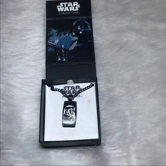 STAINLESS STEEL STAR WARS NECKLACE
